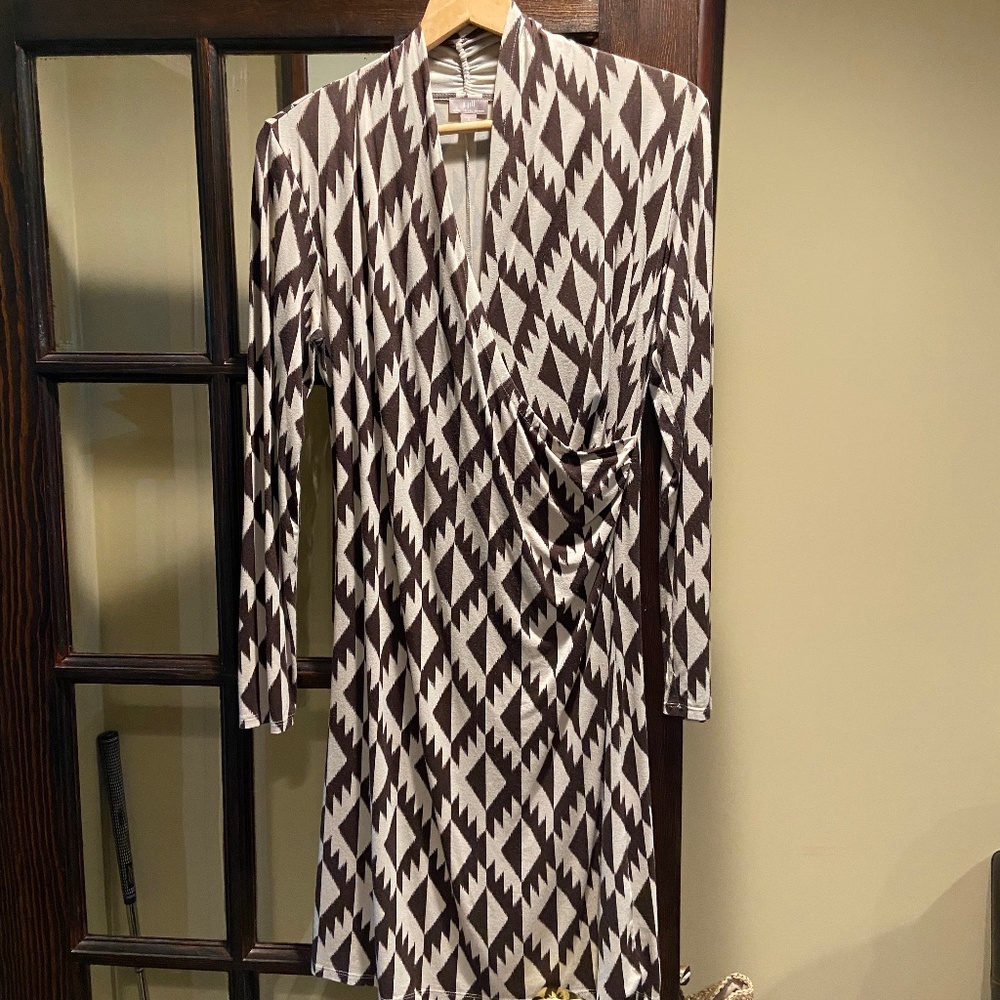 J Jill Dress Size Small Brown and Tan